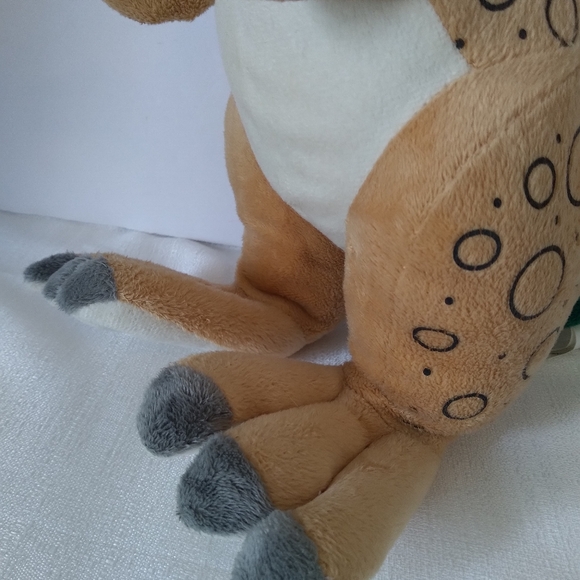 Carlisle co. Plush dinosaur stuffed animal toy green, beige multi color - Picture 6 of 9